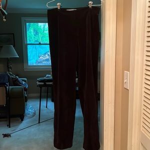 Madison hill black velour pants